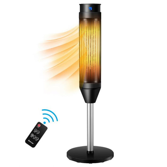 Digital Timer and Remote-Controlled Tower Fan/Heater