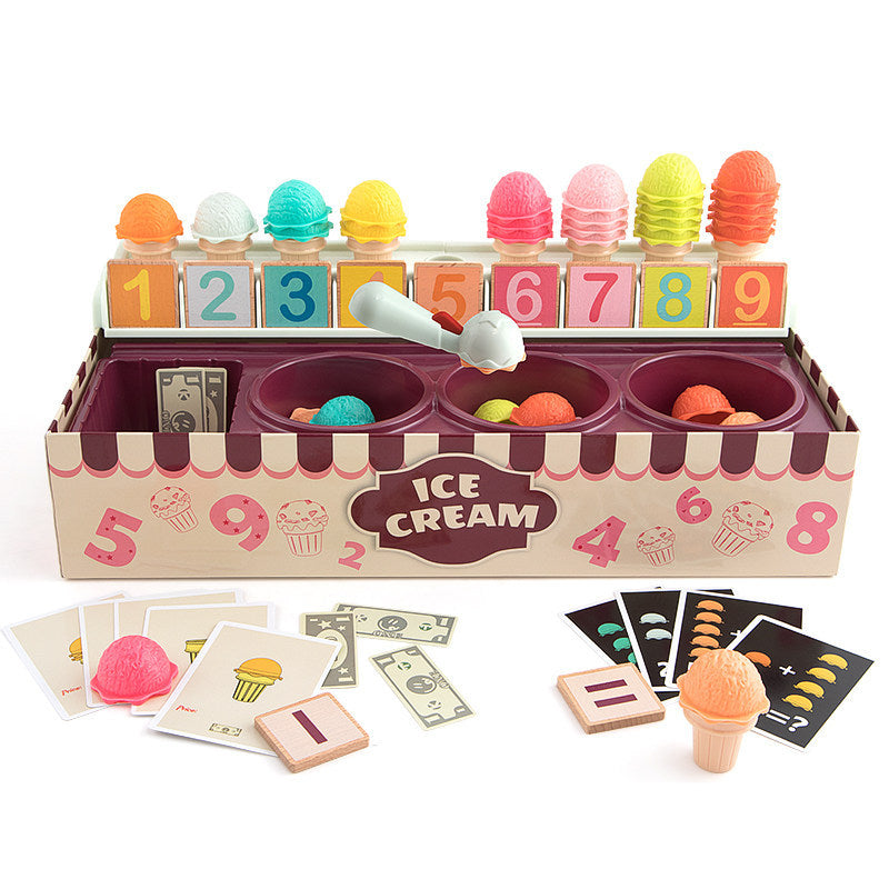Play House Ice Cream Math Kitchen Toys For Children
