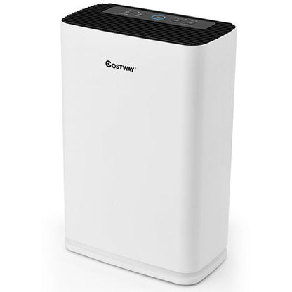 Advanced 4-Layer Purification Air Purifier with Replaceable Filter