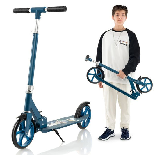Adjustable Height Kick Scooter for Teens and Adults