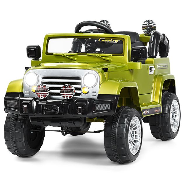 Battery-Powered Kids Ride-On Jeep Car with Remote Control