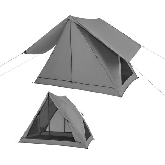 Convenient Pop-up Camping Tent with Rainfly and Carry Bag, Perfect for 2-3 People