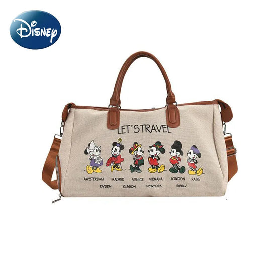 Disney Mickey Cartoon Travel Bag: Let's Travel in Style with Disney