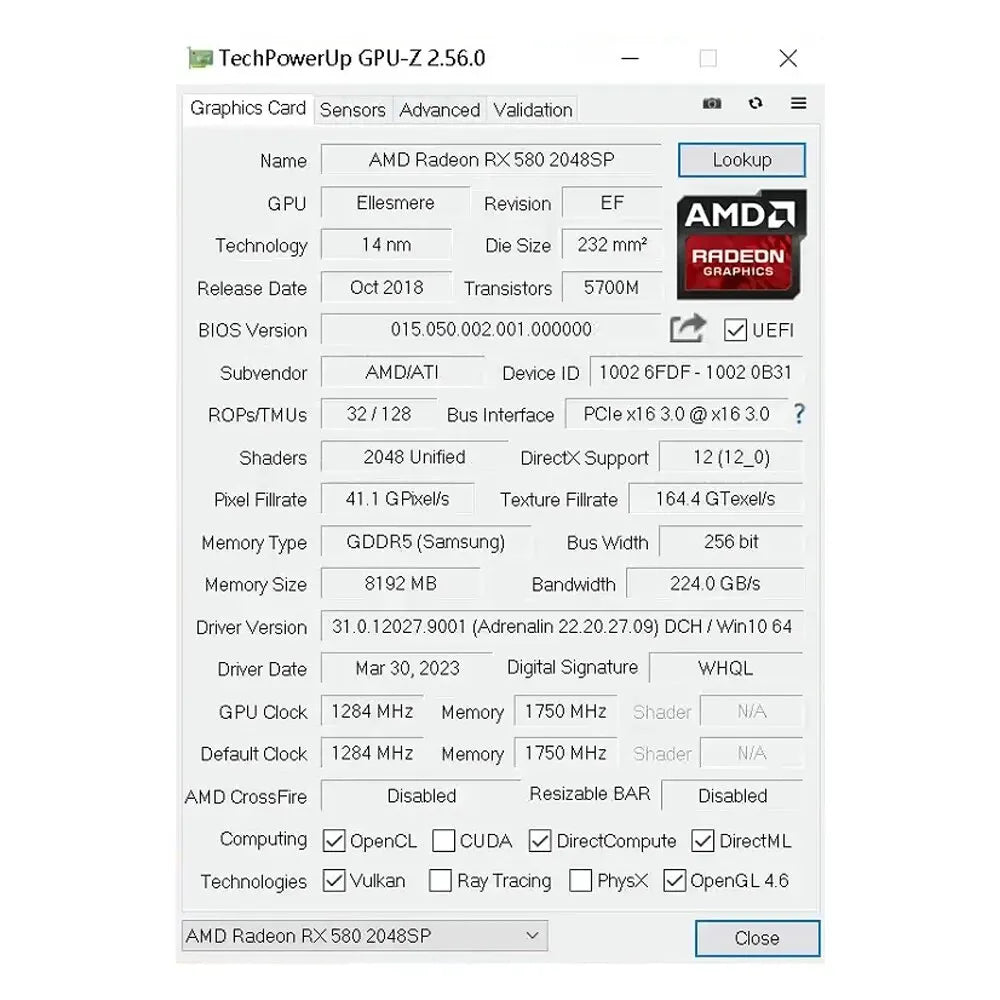 SOYO Radeon RX580 Graphics Card - 8GB GDDR5, PCIE 3.0 x16, AMD RX 580 GPU for Desktop Gaming
