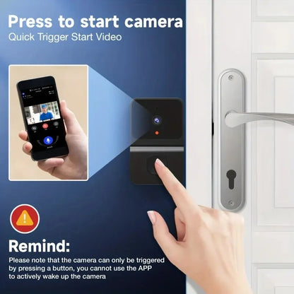 Enhance Home Security with Wireless WiFi Outdoor HD Camera Doorbell: Night Vision, Video Intercom, Voice Change, Phone Monitoring