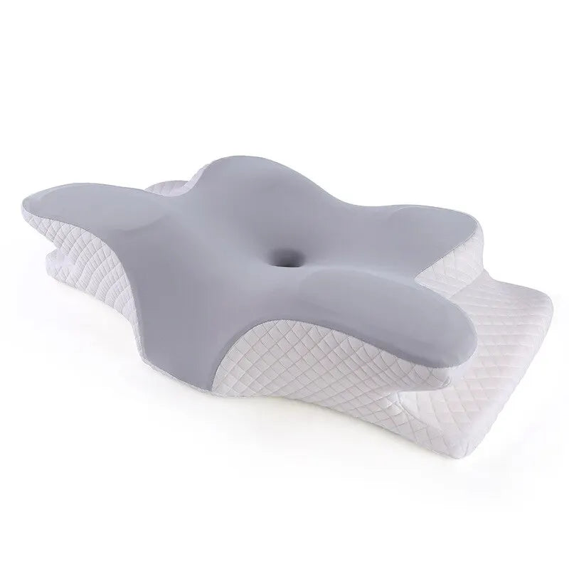 Butterfly Memory Foam Pillow - Orthopedic Cervical Support for Pain Relief & Better Sleep