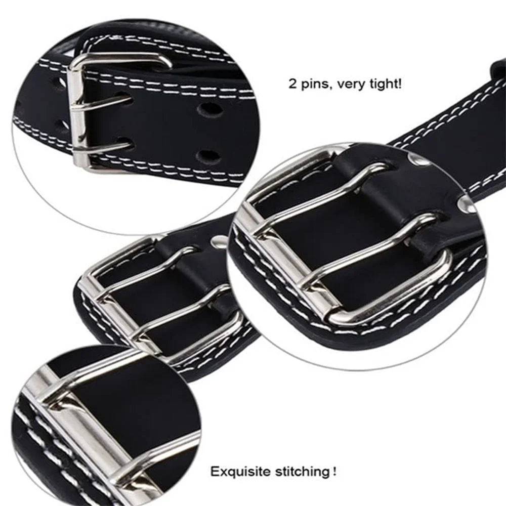 Weight Lifting Belt 11.5cm - Back Support for Men & Women, Gym Fitness Squats, Powerlifting, Cross Training