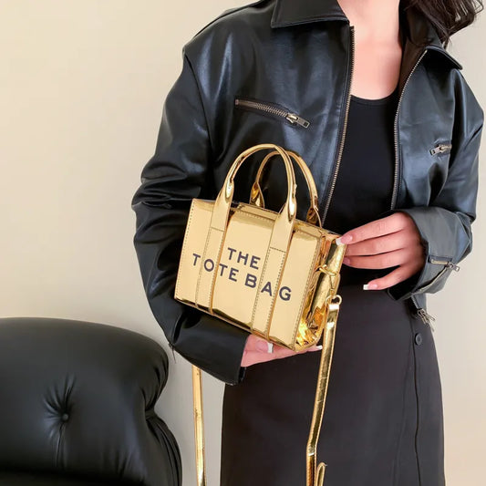 Glossy High-Quality Shoulder Bag: The Tote Bag for Style and Function