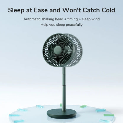 Portable Freeze Fan – 5 Speed Rechargeable Desk Fan with 8000mAh Battery and Silent Operation