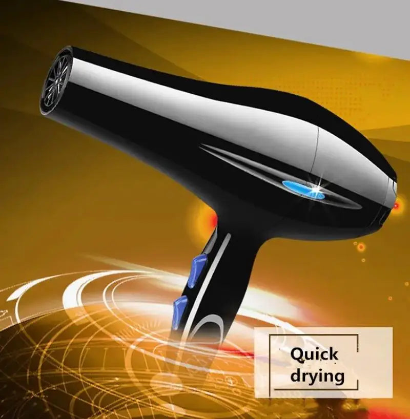 Negative Ion Hair Dryer: Constant Temperature Hair Care, Light and Portable Essential for Home and Travel