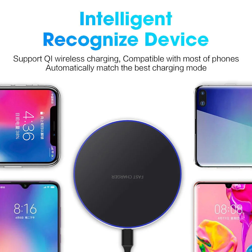 Effortless Charging: Universal 100W Wireless Charging Pad for All Your Devices