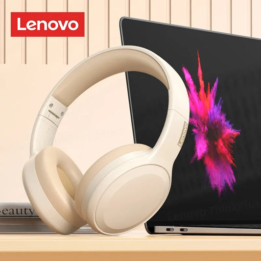 Lenovo TH30 Wireless Headphones Bluetooth 5.3 Earphones Foldable Gaming Headset Sport - Immersive Sound & Comfortable Fit | Shop Now!