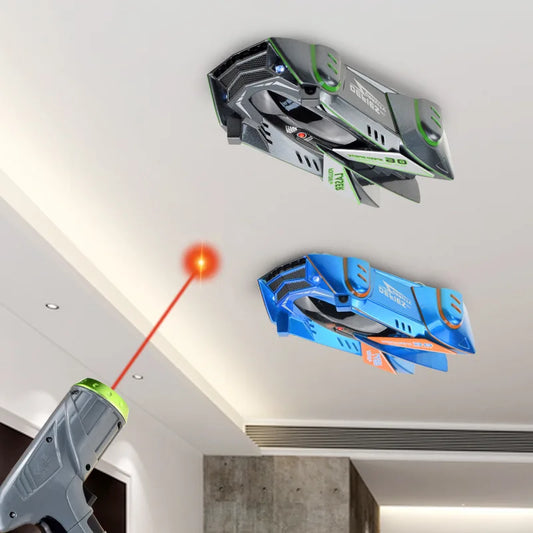 Electric Anti-Gravity RC Car with Infrared Laser Stunt Tracking