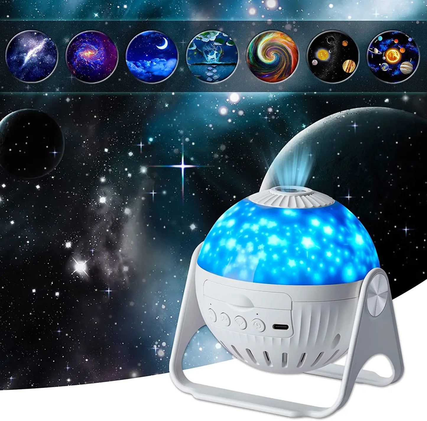 32 in 1 Bluetooth Planetarium Projector Night Light | Transform Your Space