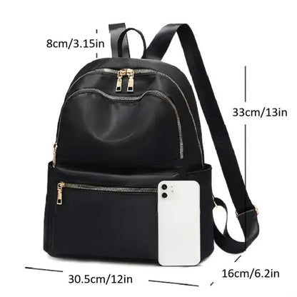 Stylish Women's Backpack: Ideal School and Laptop Bag