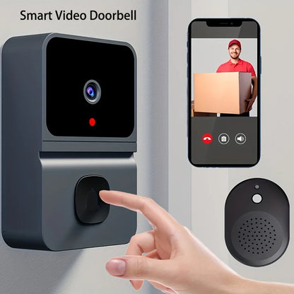 Enhance Home Security with Wireless WiFi Outdoor HD Camera Doorbell: Night Vision, Video Intercom, Voice Change, Phone Monitoring