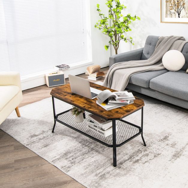 Two-Tier Coffee Table for Modern Living